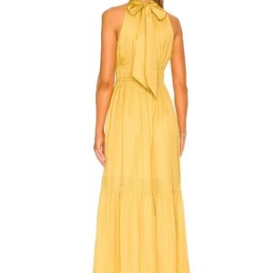 Cleobella - Margot Ankle Dress Chartreuse